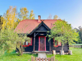 Podlaski Czworak Kowal w Kiermusach, sauna i balia nad starorzeczem Narwi